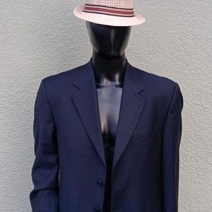 Issimo Men's Luxuey Italian Blazer W/ Guabello super 130's, Italian fabric (ita